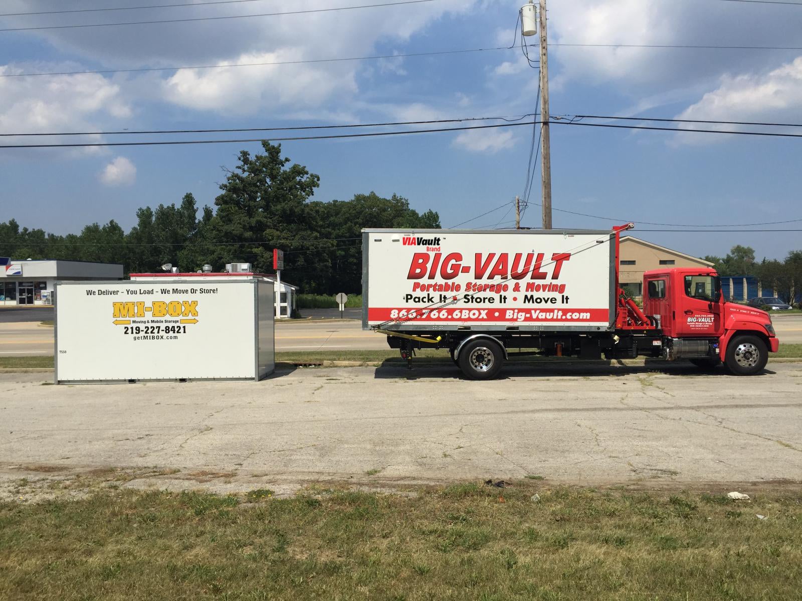 Via Vault containers are more wider and taller than our competitors.